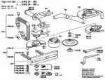 Bosch 0 601 361 141 GWS 24-180 Angle Grinder 110 V / GB Spare Parts GWS24-180